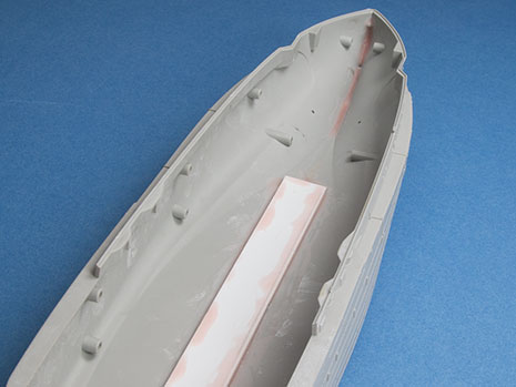 Hull for trumpeter 1/350 uss New York